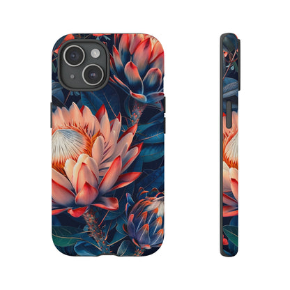 Floral Phone Case | Tough Cases, Floral Design, Phone Accessory, Gift for Her, Customizable Case, Nature Lover Gift