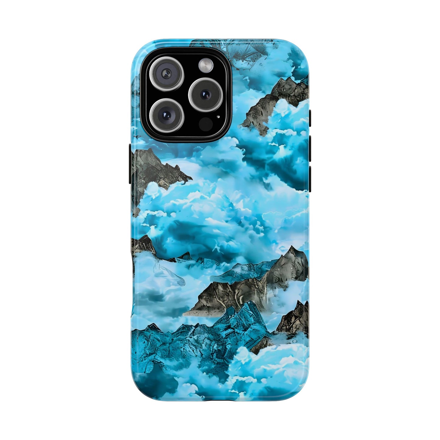 Mountain Wave Phone Case - Adventure Gear, Outdoor Gifts, Stylish Cases, Trendy Accessories, Nature Lovers