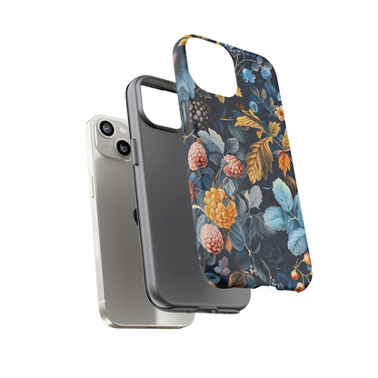 Floral iPhone Case, Tough Phone Cover, Nature-inspired Accessory, Gift for Her, Trendy Protection Case