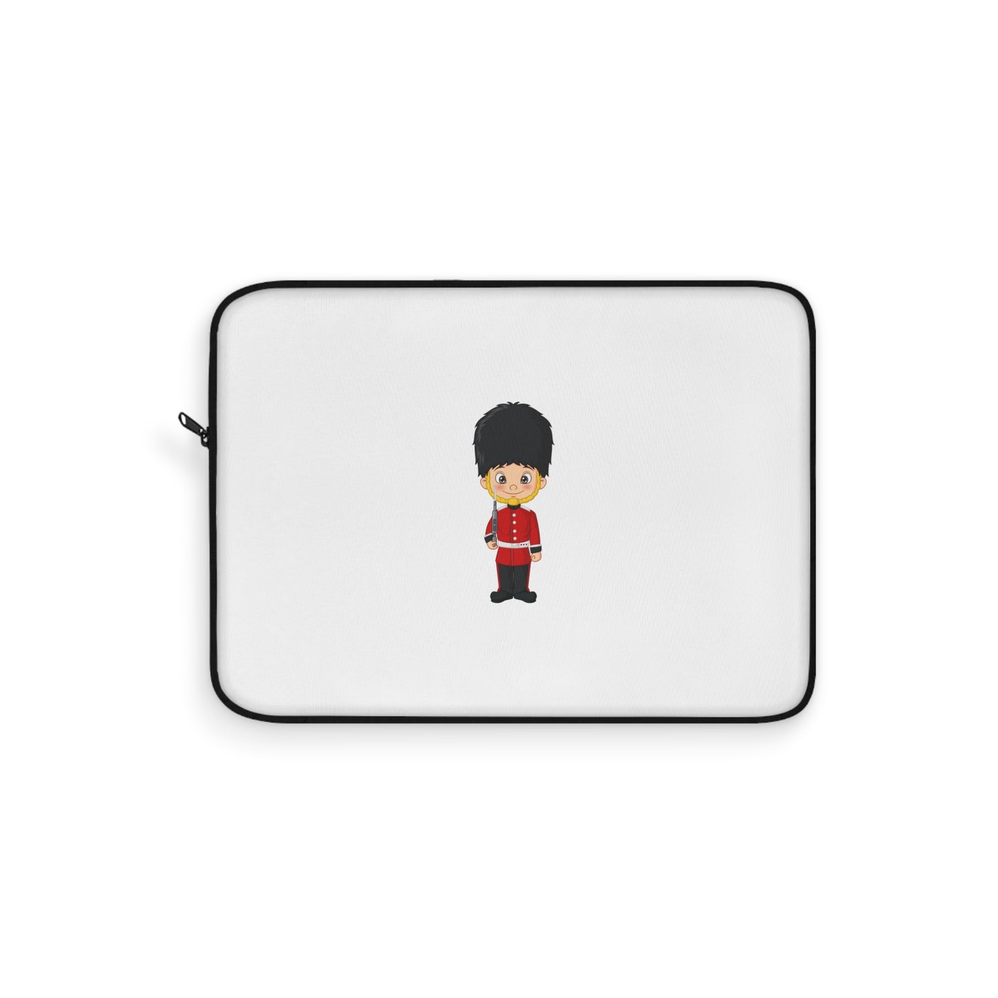 Quirky Soldier Laptop Sleeve | Cute Computer Case for Kids, Fun Gift for Students, Personalized Tech Accessory