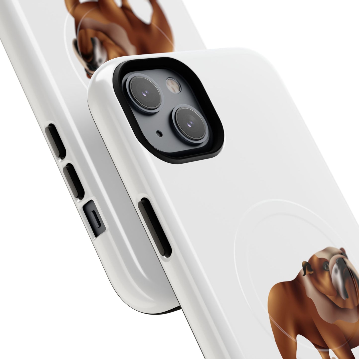 Custom Bulldog Tough Magnetic Case for iPhone, Pet Lover Gift, Durable Phone Protection, Unique Bulldog Design, Dog Owner Accessories