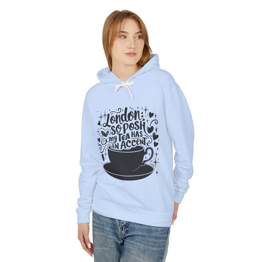 Unisex Lightweight Hooded Sweatshirt - London's Nostalgic Tea