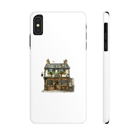 Charming Cottage Slim Phone Cases, Unique House Design, Ideal Gift for Home Lovers, Perfect for Birthdays, Housewarmings, Aesthetic Decor