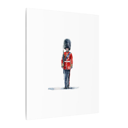 Royal Guard Canvas Art Print, British Soldier Wall Decor, Home Decoration, Gift for History Lovers, Art for Offices, Unique Wall Gallery