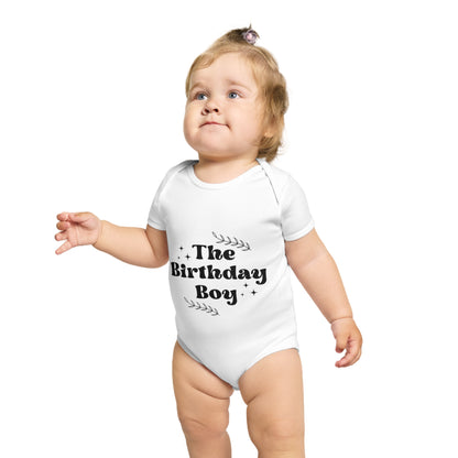 The Birthday Boy Baby Bodysuit - Cute Infant Onesie for Celebrations