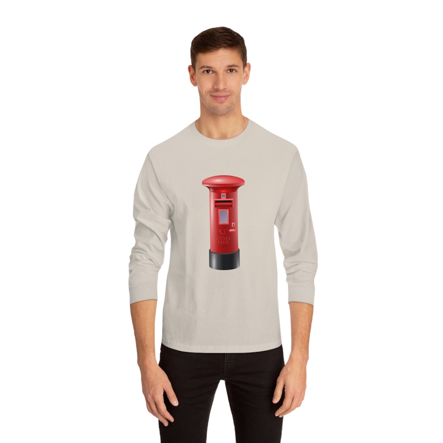 Unisex Classic Long Sleeve T-Shirt - UK Royal Mailbox Design
