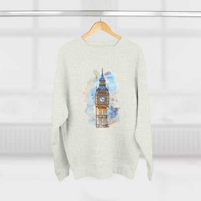Unisex Crewneck Sweatshirt - Iconic Big Ben Clock Tower
