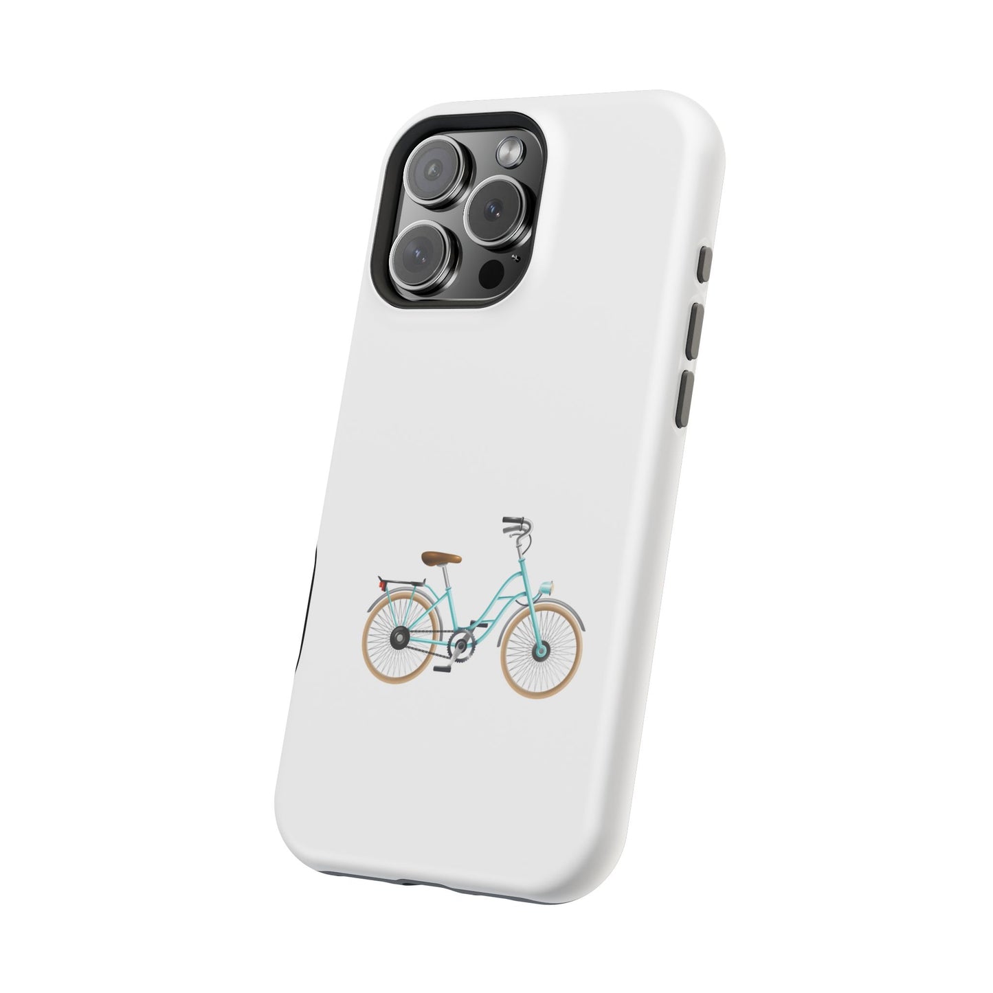 Charming Bicycle Magnetic Tough Case, Fun Phone Cover, Bike Lover Gift, Unique Mobile Accessory, Perfect for Fall and Spring Adventures