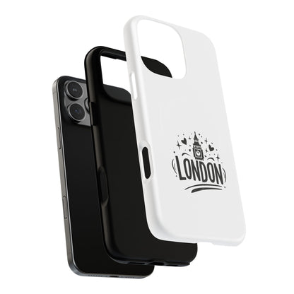 Stylish London-themed Magnetic Phone Case - Durable Protection, Perfect Gift, Unique Design, Travel Accessory, Personalized Cell Cover