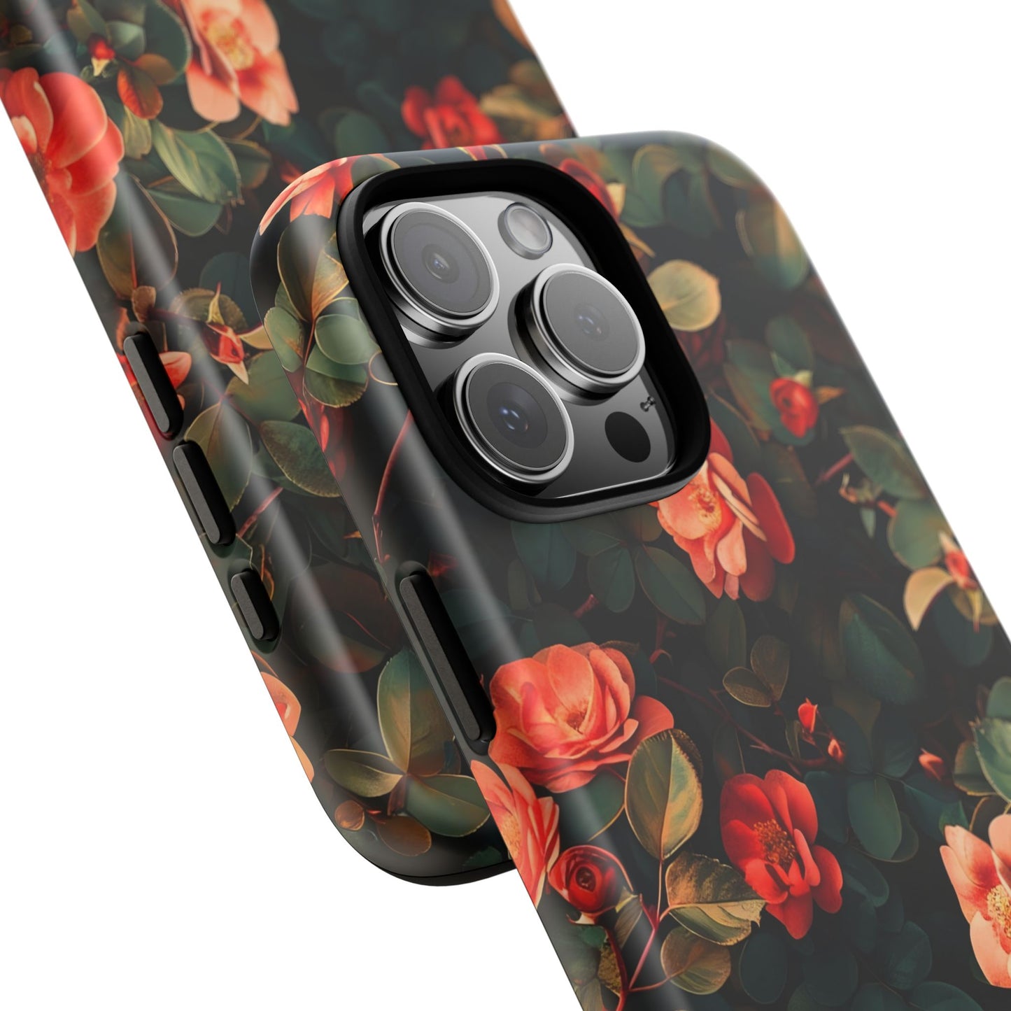 Floral Phone Case - Elegant Floral Design, Tough Protective Case, Perfect Gift for Her, Trendy Phone Accessories, Mother’s Day, Birthday