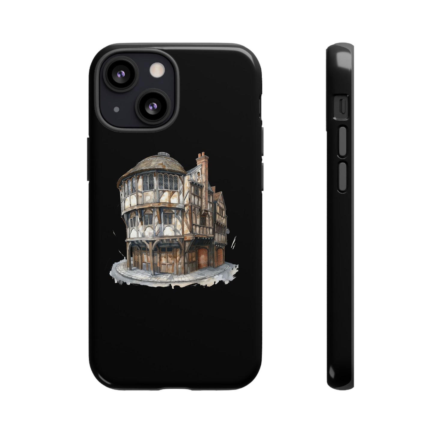 Stylish Phone Case featuring Unique Building Design, Art Lover Gift, Durable Phone Cover, Trendy Gadget Accessory, Unique Gift for Her