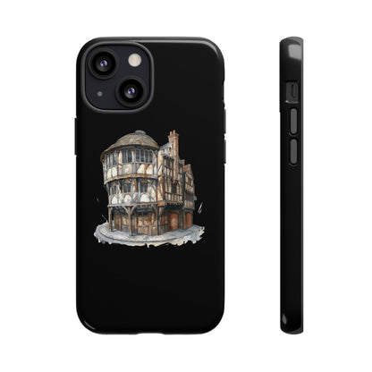 Stylish Phone Case featuring Unique Building Design, Art Lover Gift, Durable Phone Cover, Trendy Gadget Accessory, Unique Gift for Her