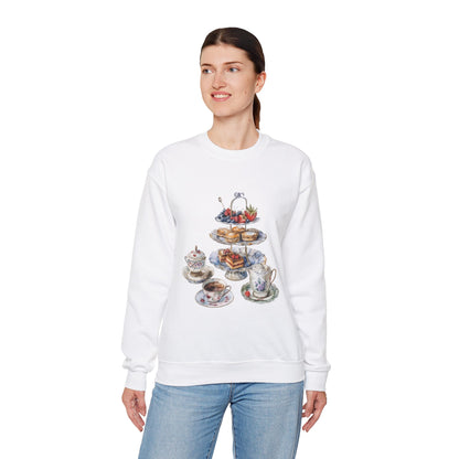Unisex Heavy Blend™ Crewneck Sweatshirt - Pomp and Plate - Traditional Royal British Meals