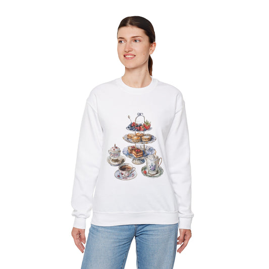 Unisex Heavy Blend™ Crewneck Sweatshirt - Pomp and Plate - Traditional Royal British Meals