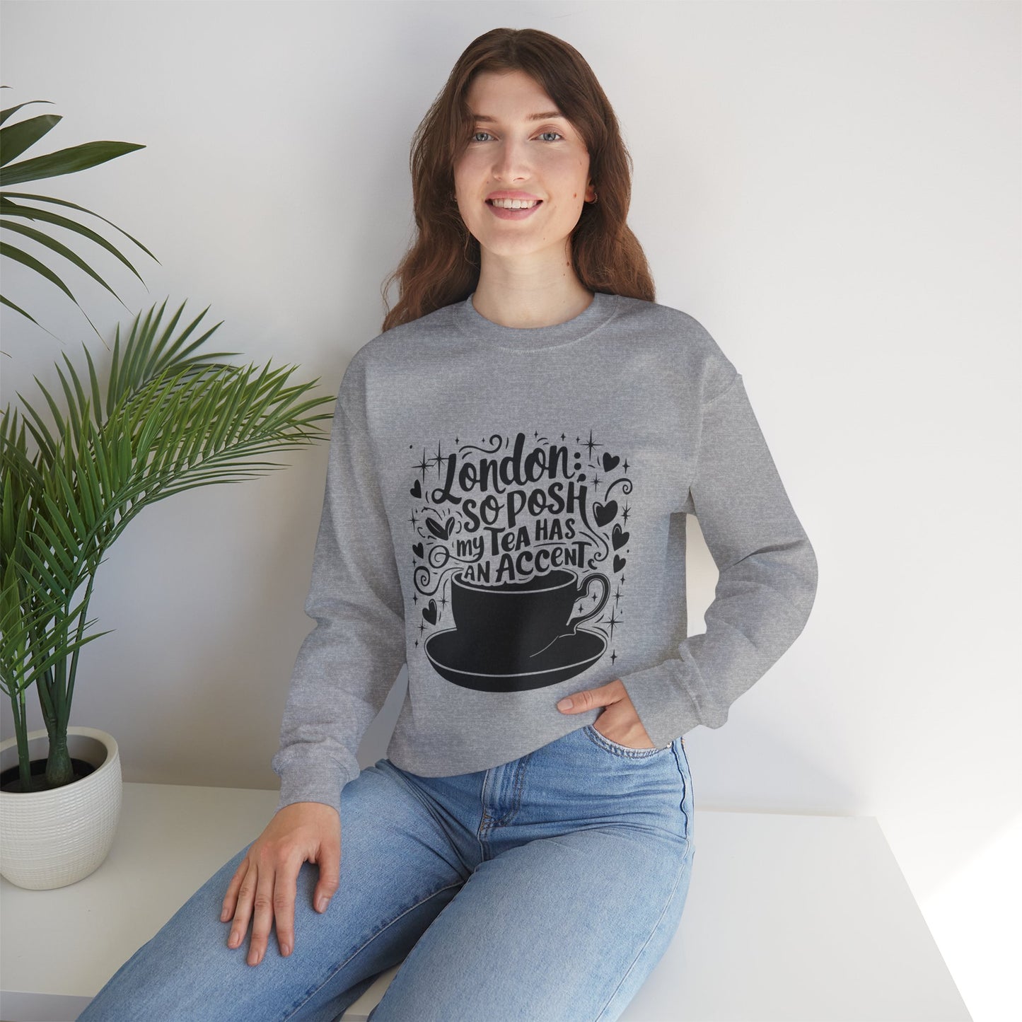 Unisex Heavy Blend™ Crewneck Sweatshirt - London's Nostalgic Tea