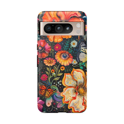Vibrant Floral Phone Case, Tough Cases for Nature Lovers, Eye-Catching Flower Design, Unique Gift, Eco-Friendly Accessories, Birthday [...]
