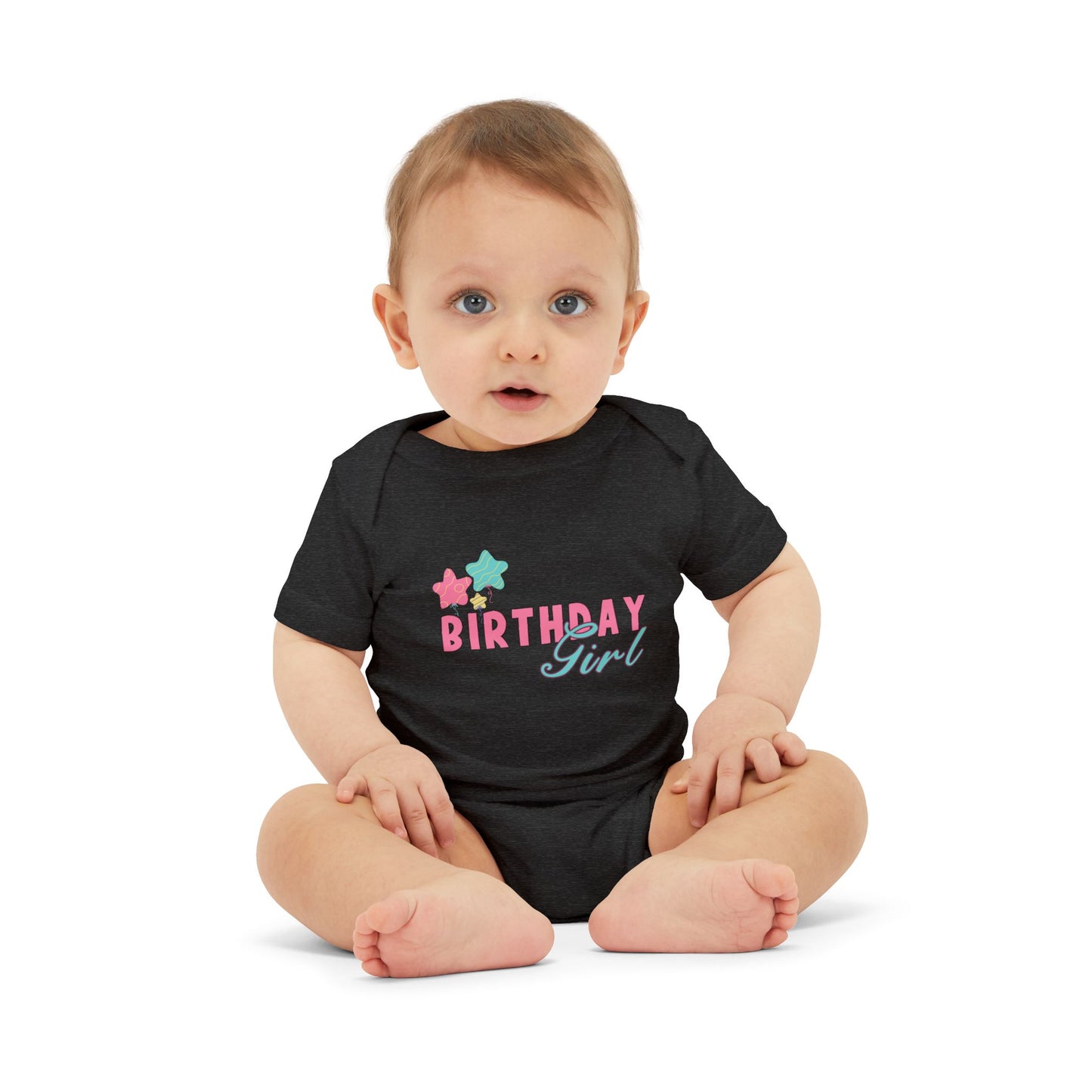 Birthday Girl Infant Jersey One Piece - Cute Baby Bodysuit for First Birthday Celebrations