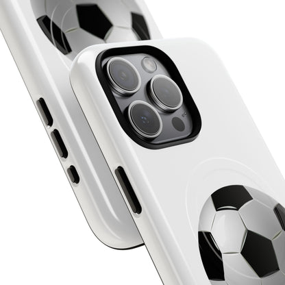 Durable Soccer Phone Case for Sports Lovers, Magnetic Phone Cover, Gift for Athletes, Soccer Fan Accessory, Sports Team Merchandise