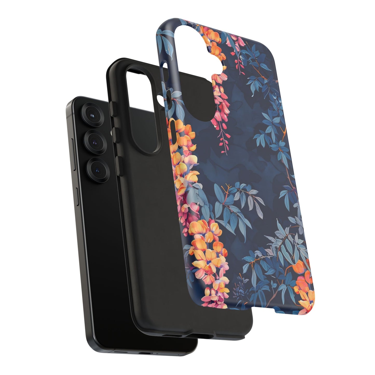 Floral iPhone Case, Tough Phone Cover, Gift for Her, Nature Lover Accessory, Spring Decor, Unique Floral Design