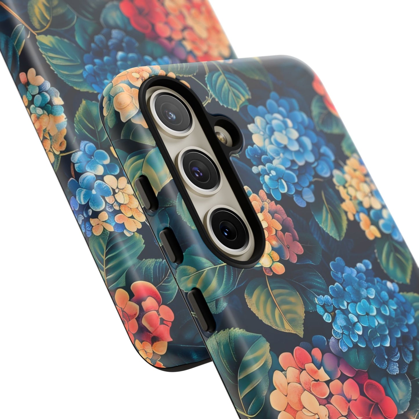 Floral Phone Case, Stylish Tough Case for Gardener Gift, Flower Lover Accessory, Pretty Floral Design, Protective Case