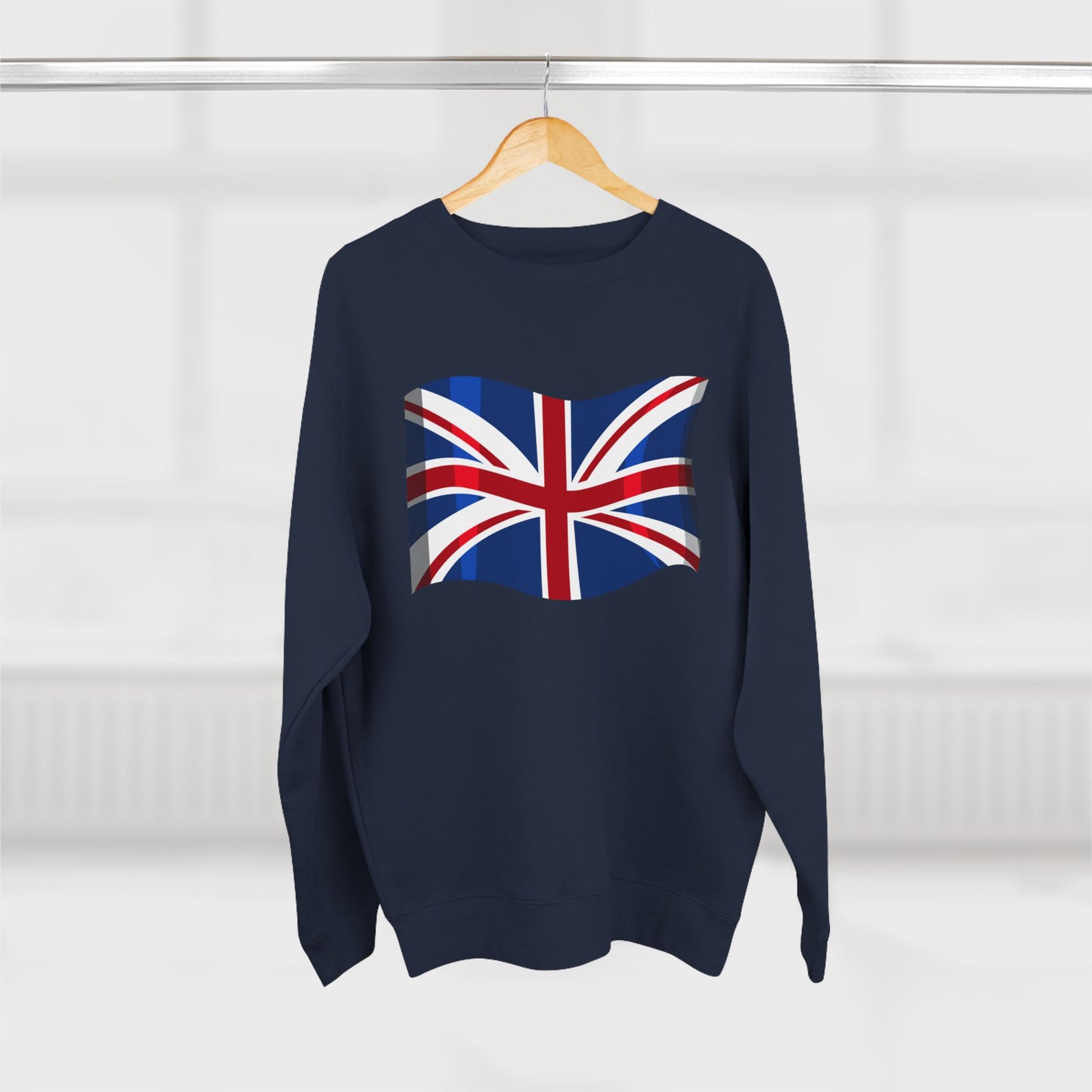 Unisex Crewneck Sweatshirt - Classic UK Flag