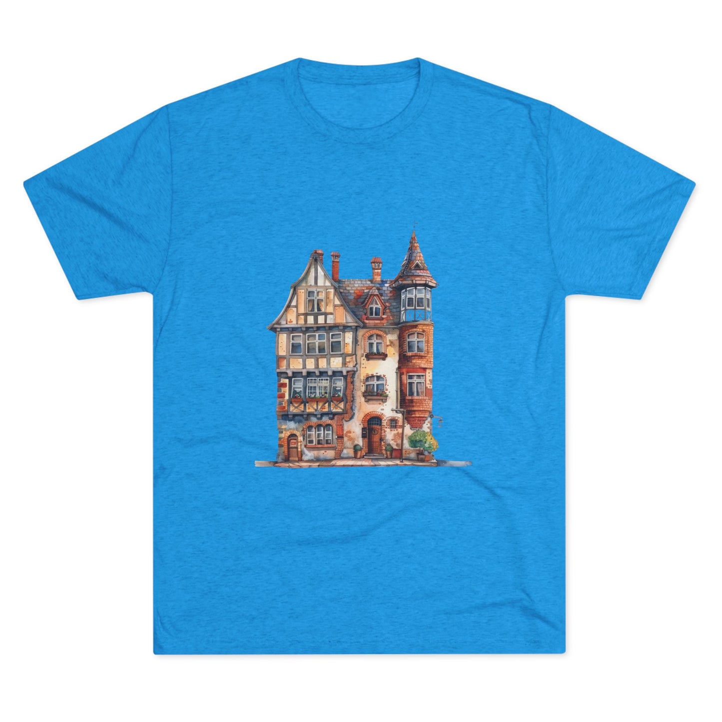 Street London Aesthetics - Urban Charm and Classic City Vibes Unisex Tri-Blend Crew Tee