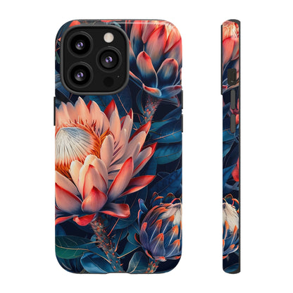 Floral Phone Case | Tough Cases, Floral Design, Phone Accessory, Gift for Her, Customizable Case, Nature Lover Gift