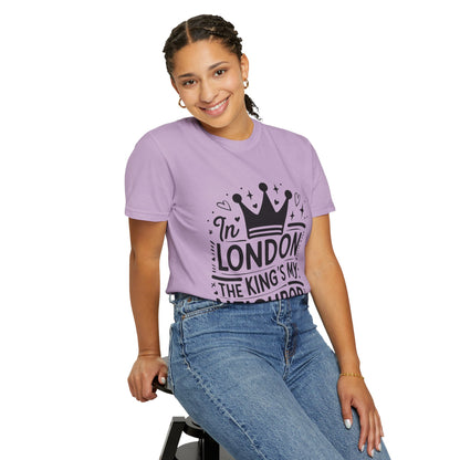 Unisex Garment-Dyed T-shirt - King's Neighbour in London