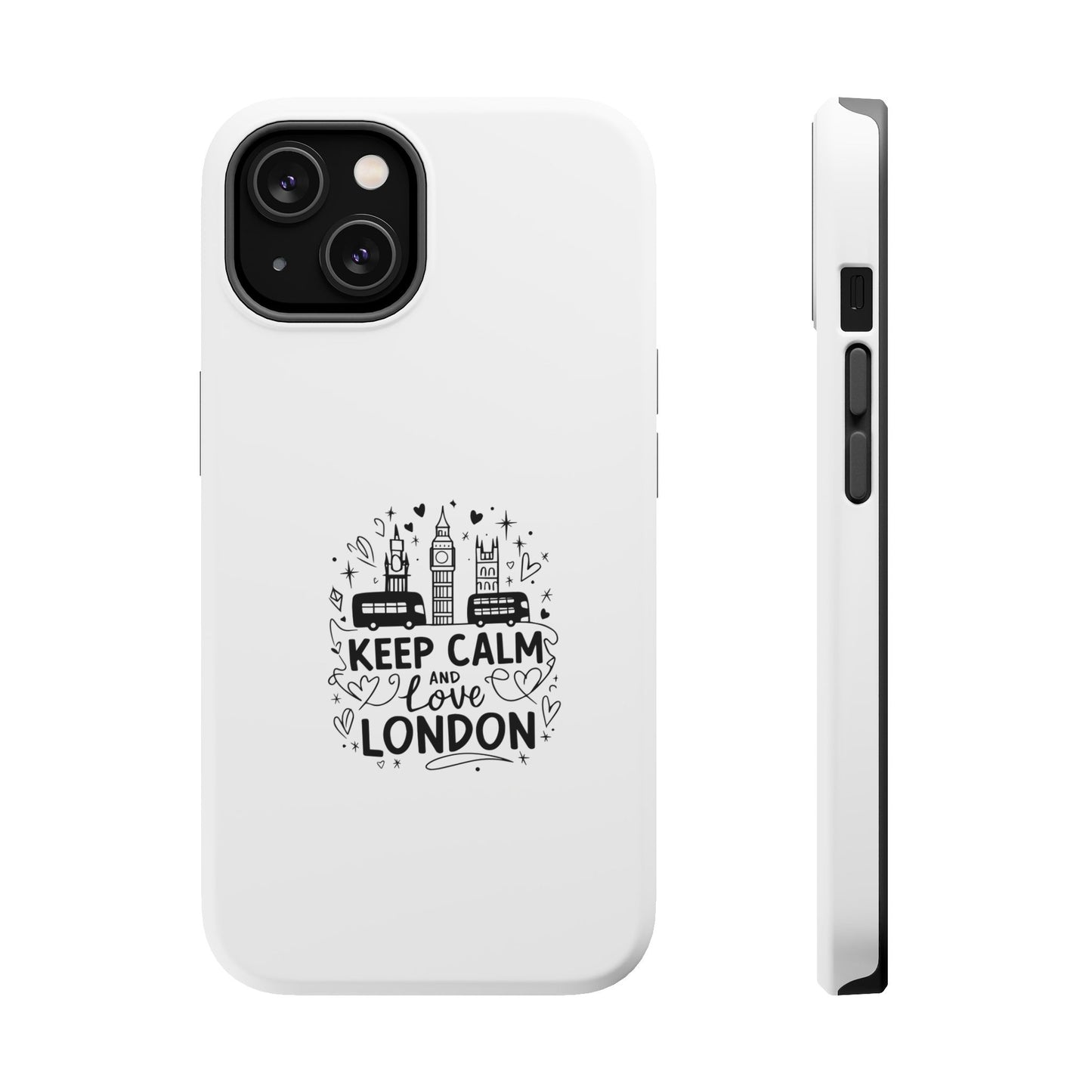 Keep Calm and Love London Magnetic Phone Case