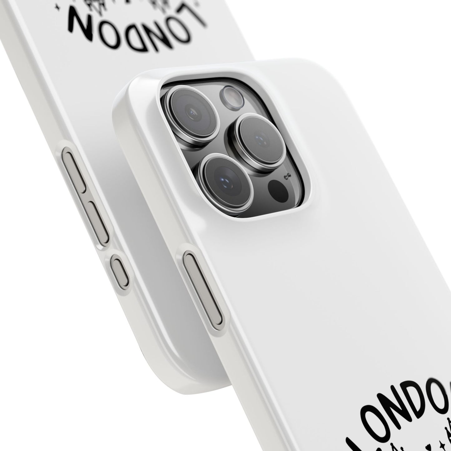 London Vacation Slim Phone Case, Travel Gifts, City Lovers Accessories, Adventure Phone Cover, London Theme Case, Souvenir Mobile Case