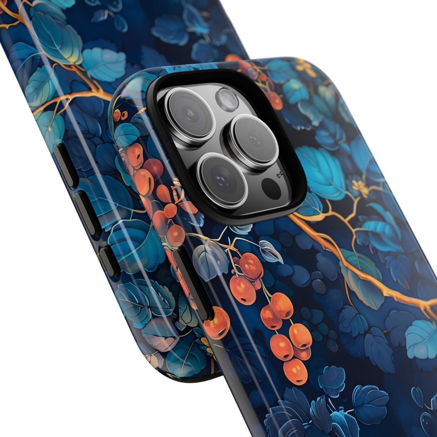 Artistic Phone Case with Floral Design, Tough Cases for iPhone, Nature-Inspired Accessory, Unique Gift for Her, Protective Cover