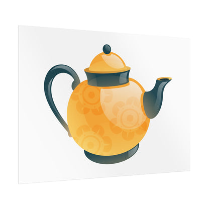Vintage Tea Pot Rolled Posters