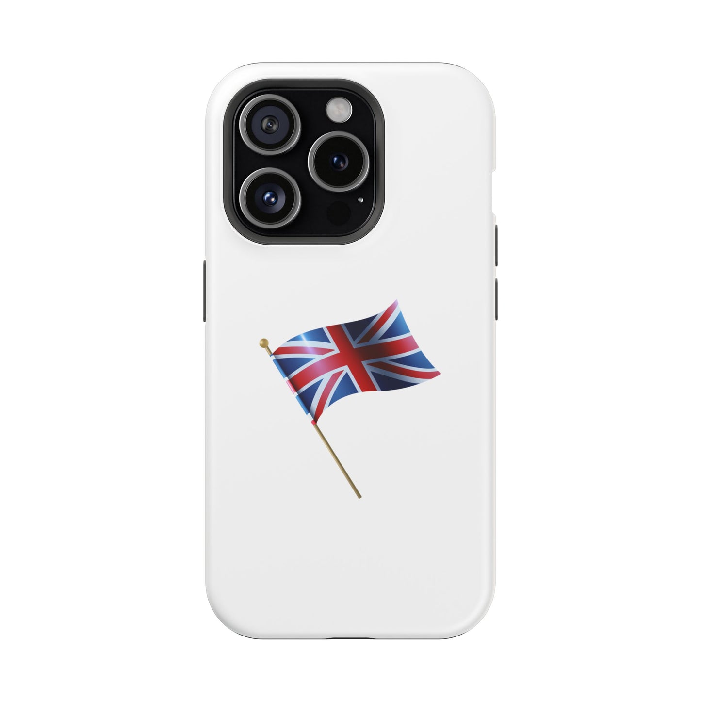 Vintage Union Jack Magnetic Phone Case, British Flag Tough Case, Gift for Anglophiles, Travel Accessories,UK Prid e Case