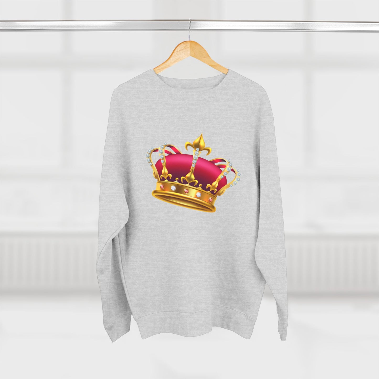 Unisex Crewneck Sweatshirt - British Royal Crown