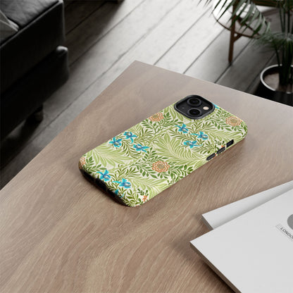 Tough Cases Phone Case, Botanical Print Phone Cover, Floral Smartphone Accessory, Nature-Inspired Tech Gear, Gift for Plant Lovers