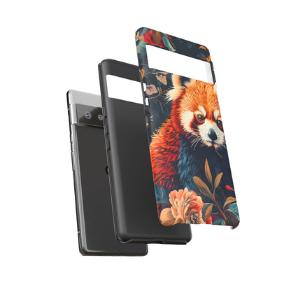 Cute Red Panda Phone Case, Wildlife Lover Gift, Tough Cases for iPhone, Nature-Themed Phone Cover, Animal Art Shell, Cute Tech Accessories