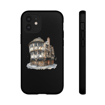 Stylish Phone Case featuring Unique Building Design, Art Lover Gift, Durable Phone Cover, Trendy Gadget Accessory, Unique Gift for Her