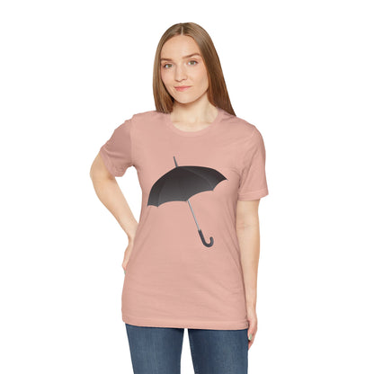 Unisex Jersey Short Sleeve Tee - Regal Royal Umbrella - Elegant and Majestic