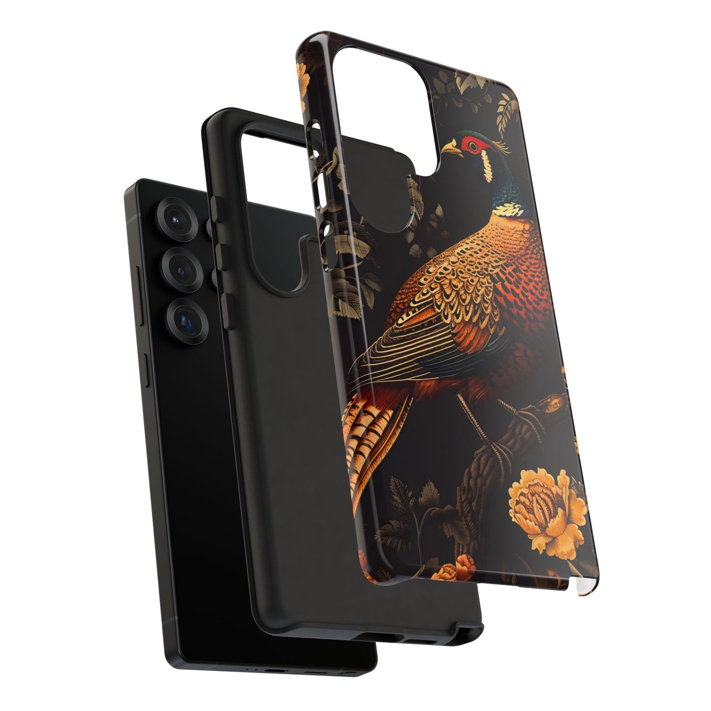 Elegant Bird Phone Case with Floral Design, Tough Phone Cover, Artistic Cell Phone Accessory, Unique Gift for Nature Lovers, Stylish [...]