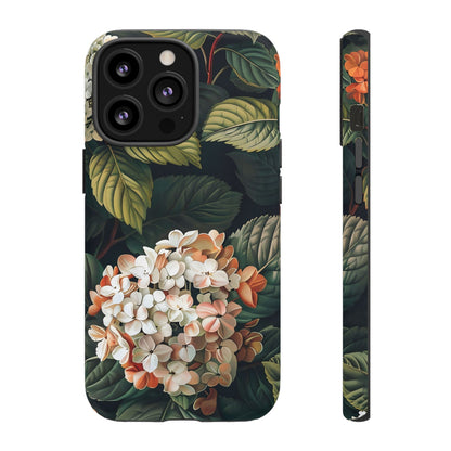 Floral Phone Case - Tough Cases, Nature Lover Gift, Floral Design, Botanical Phone Cover, Stylish Cellphone Accessory, Mother's Day Gift