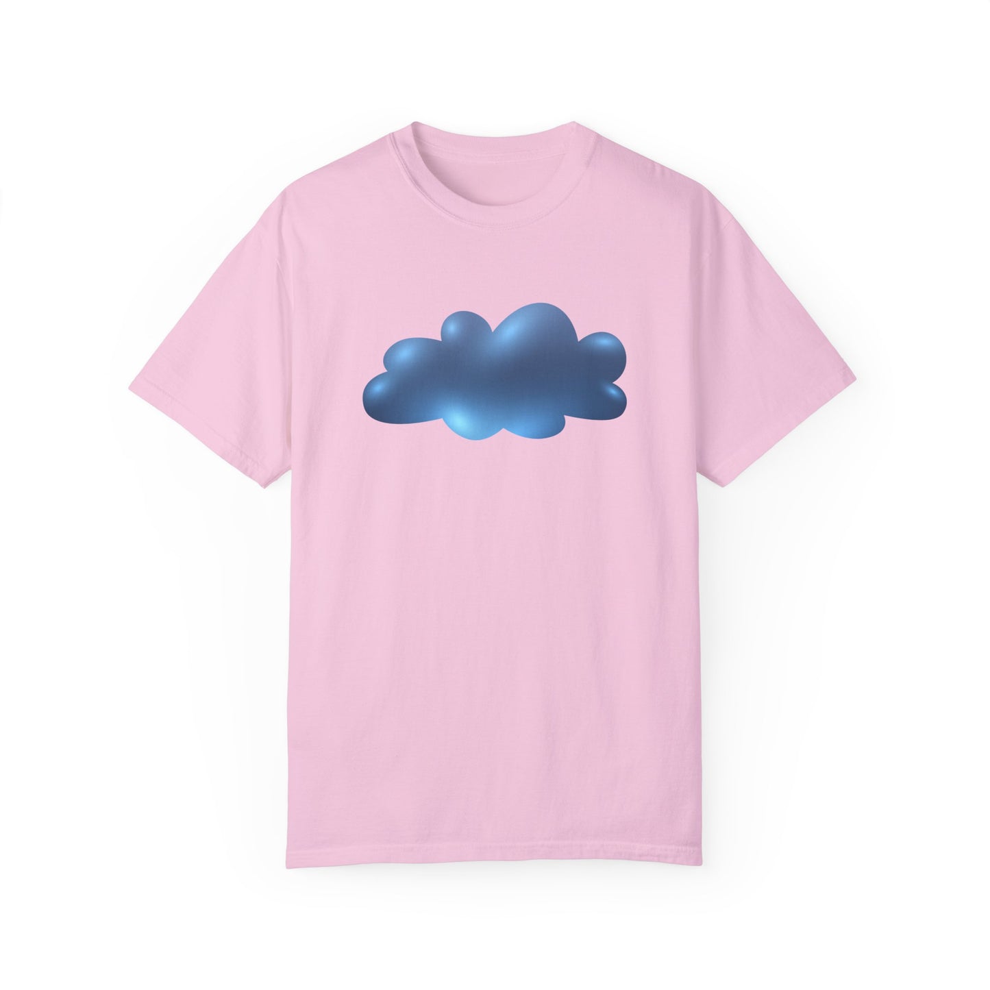 Serene Cloudscape - Dreamy Cloud All-day wear Unisex Garment-Dyed T-shirt