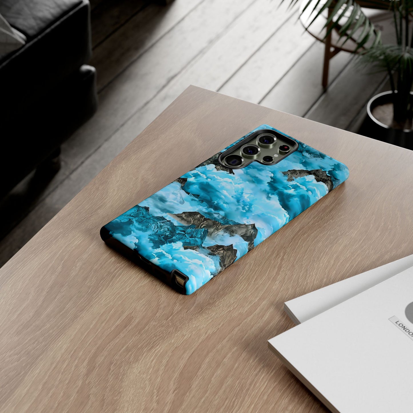 Mountain Wave Phone Case - Adventure Gear, Outdoor Gifts, Stylish Cases, Trendy Accessories, Nature Lovers