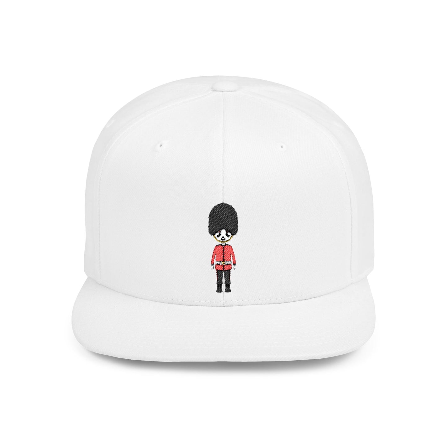 Cute Cartoon Guard - Flat Bill Snapback