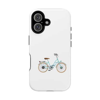 Charming Bicycle Magnetic Tough Case, Fun Phone Cover, Bike Lover Gift, Unique Mobile Accessory, Perfect for Fall and Spring Adventures