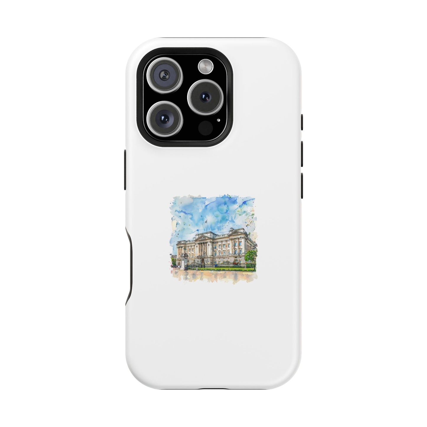 Artistic Magnetic Phone Case, Custom Tough Case, Unique Phone Cover, Gift for Travelers, Landscape Design, Protective Case