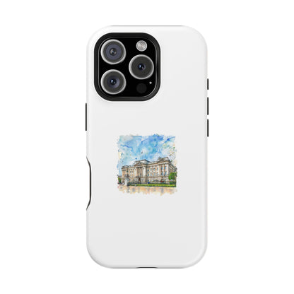 Artistic Magnetic Phone Case, Custom Tough Case, Unique Phone Cover, Gift for Travelers, Landscape Design, Protective Case
