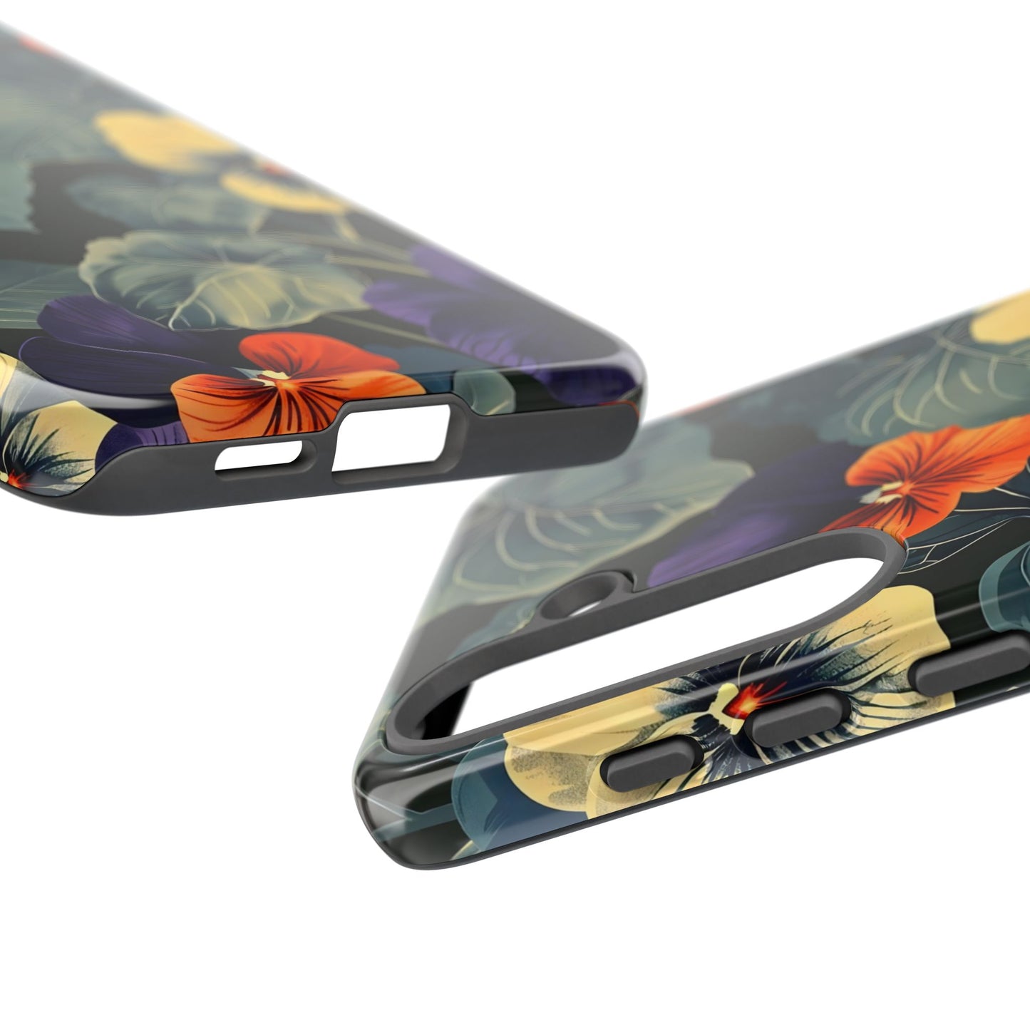 Tough Cases Floral iPhone Case, Tough Phone Cover, Stylish Floral Design, Gift for Her, Summer Vibe, Durable Protective Case
