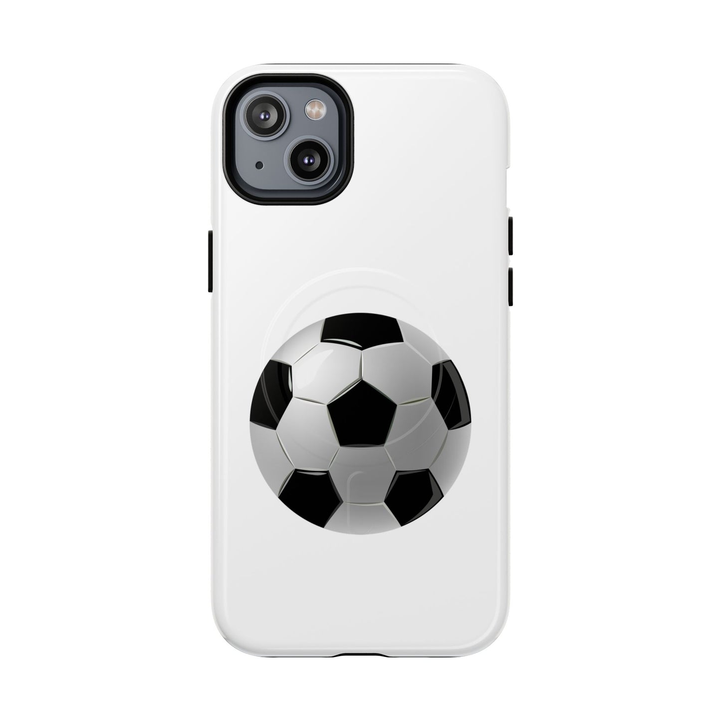 Durable Soccer Phone Case for Sports Lovers, Magnetic Phone Cover, Gift for Athletes, Soccer Fan Accessory, Sports Team Merchandise
