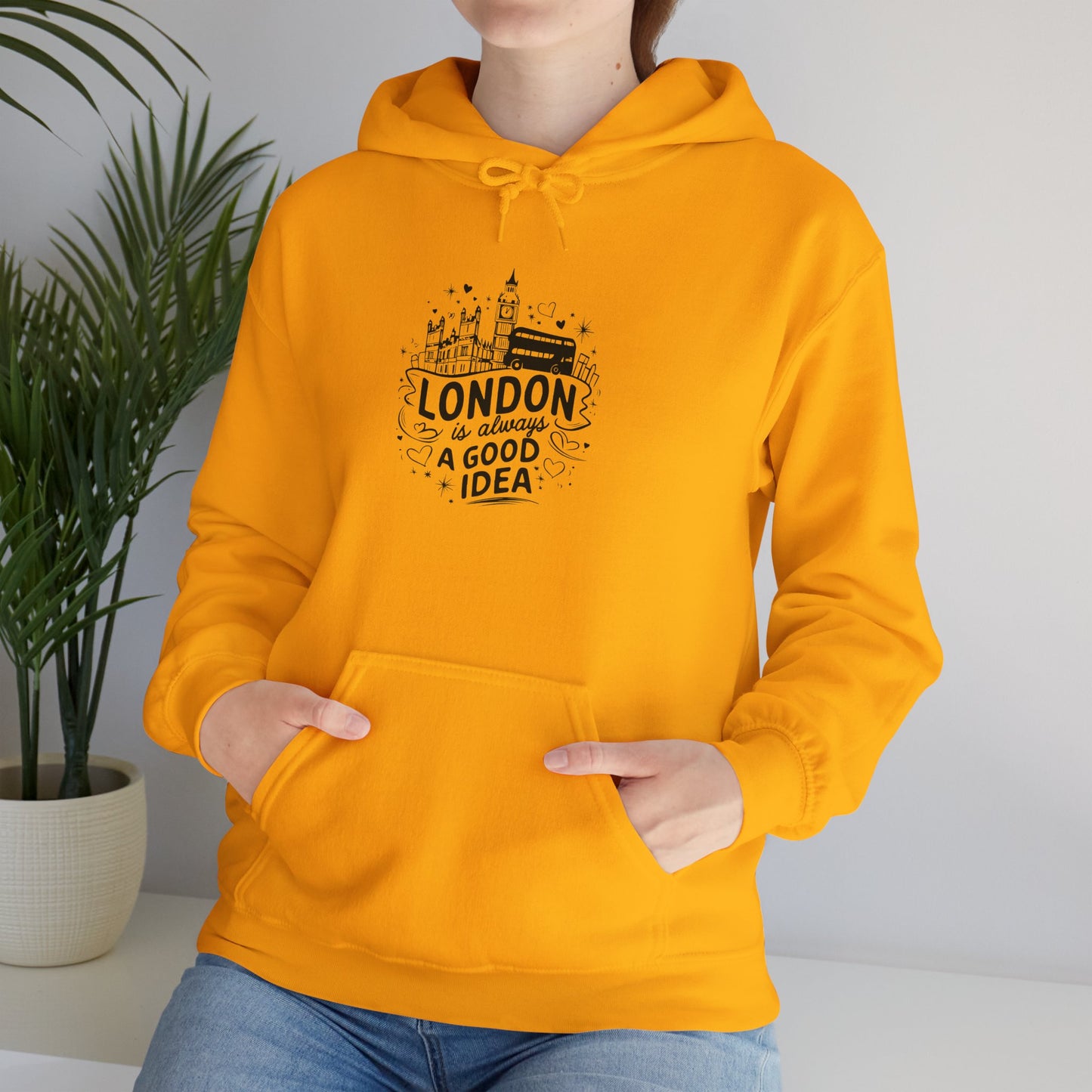 Unisex Heavy Blend™ Hooded Sweatshirt - London is Always a good Idea