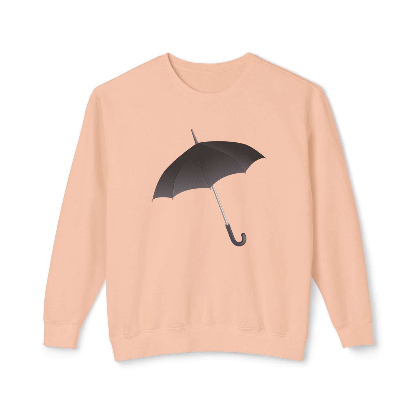 Unisex Lightweight Crewneck Sweatshirt - Regal Royal Umbrella